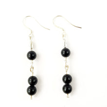 Load image into Gallery viewer, Black Onyx I Sterling Silver I Earrings