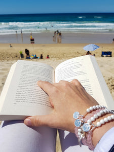 THE CYCLE l Rose Quartz l Howlite Healing Bracelet