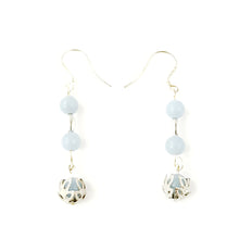 Load image into Gallery viewer, Tranquil Angelite I Sterling Silver Earrings